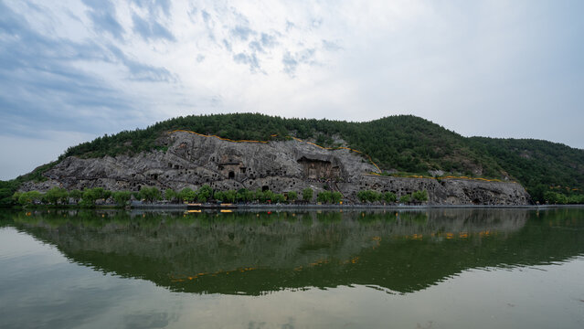 ancient grottoes and buddhist sculpture of Longmen Grottoes, Luoyang Henan Province