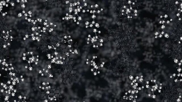 Graphene Nanoplatelets concrete loop tile swirl background. This footage is loopable and tileable and can create an endless and seamless background texture.