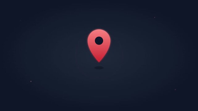 location pin map marker navigation travel icon