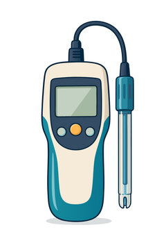 Laboratory pH Meter with Probe