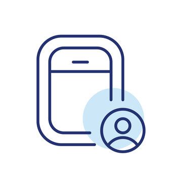 Personal window seat, preferred flight seating. Pixel perfect, editable stroke vector icon