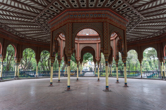 Kiosco Morisco de Santa Mar&iacute;a la Ribera en Ciudad de M&eacute;xico
