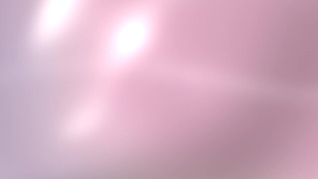 Soft Blush Pearlescent Liquid Surface with Flowing Highlights
