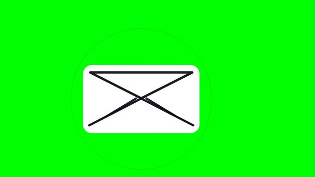 Email Sending and Delivery Confirmation on Green Screen
