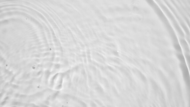 Abstract white transparent water shadow surface texture natural ripple background