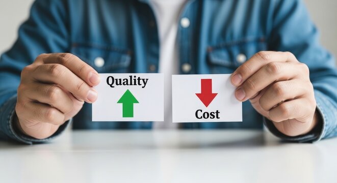 The critical balance between maintaining high quality standards and controlling costs is essential for long term success