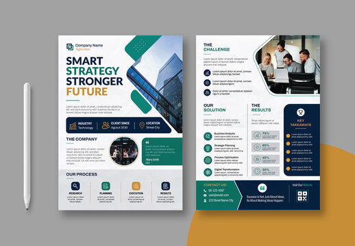 Case Study Design Template Layout