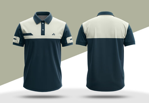 Minimal Polo T Shirt Template