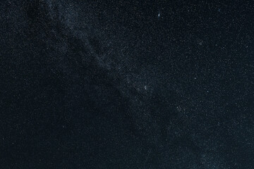 Milky way galaxy and starry cosmos landscape © AlexGo
