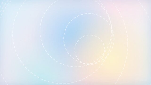 Abstract background featuring a delicate spiral of white dashed lines