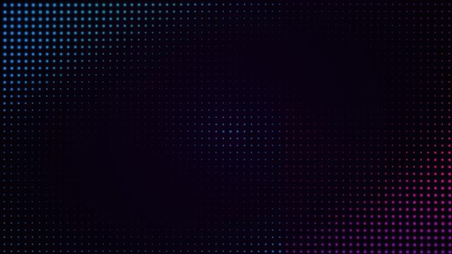 Abstract digital background with a subtle gradient of glowing pixel dots