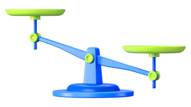 Weighing scale png 3D element, transparent background