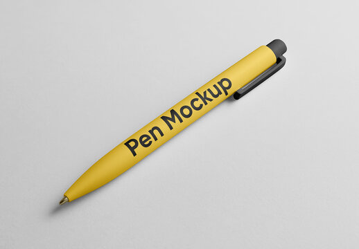 Perspective Pen Studio Shot Mockup