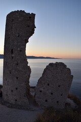 ruins of the castle Torretta Cagliari  Sardegna sardinia  Italia italy  © Nika