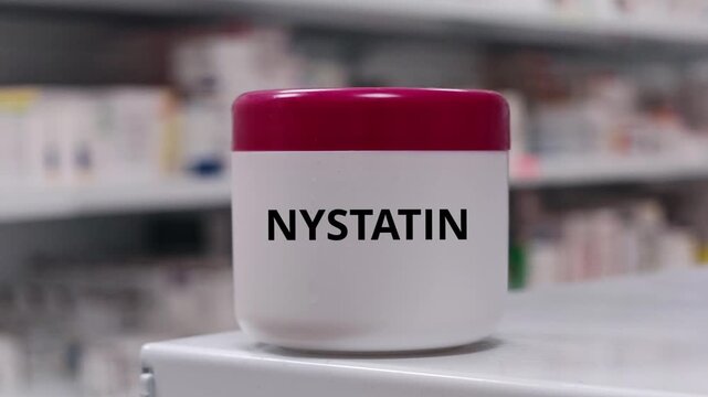 NYSTATIN antifungal ointment for susceptible superficial fungal skin infections