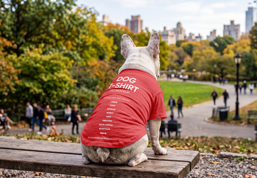 Dog T-Shirt Mockup