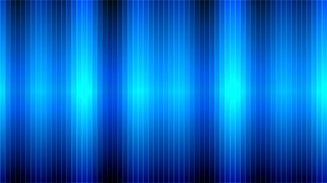 Abstract digital pixel art pattern with vibrant blue gradient wave shapes