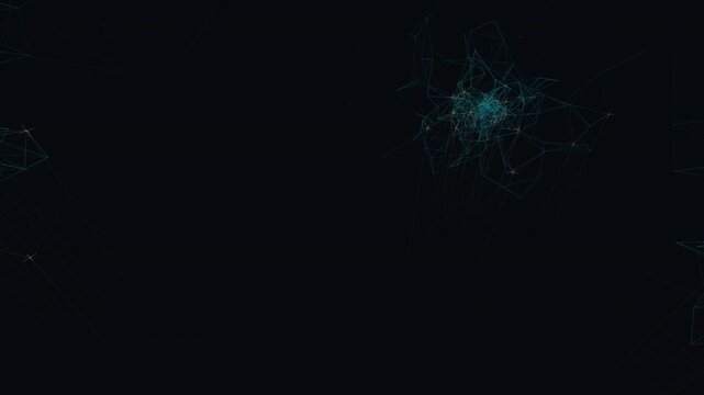 Neural nodes and data lines evolve in a seamless lattice network