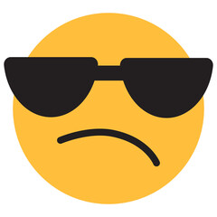 Worried green emoji with wide eyes and wavy mouth, anxious uncomfortable expression for nervous reactions, messaging, social media and digital communication © Rishabh