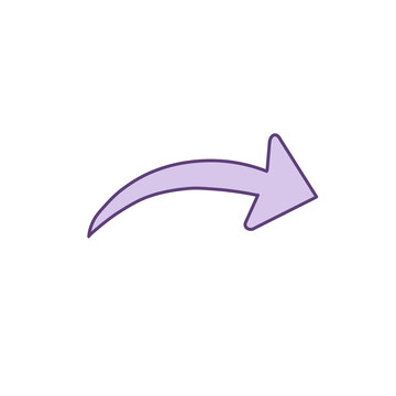 vector illustration of a arrow