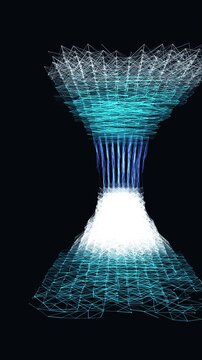 Data lattice nodes connect in a seamless vertical video network