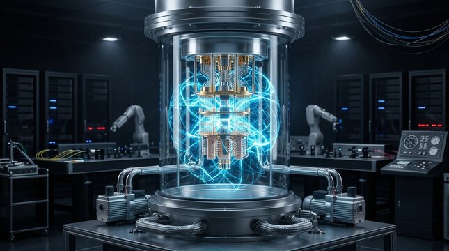 Ultra Realistic Quantum AI Computing Laboratory with Cryogenic Processor
