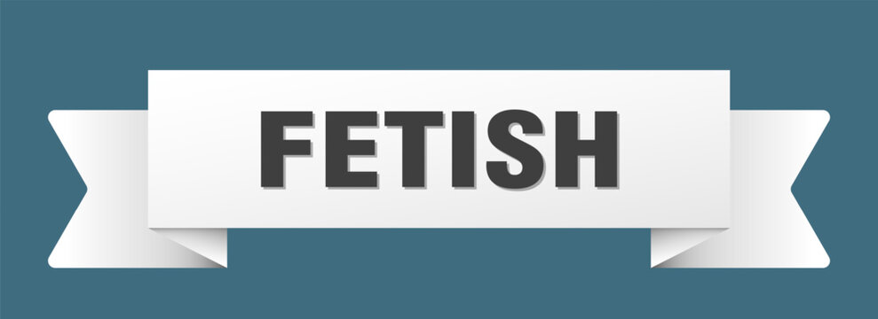 fetish ribbon isolated on transparent background. fetish ribbon