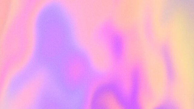 Abstract soft violet and lavender clouds morph slowly into a warm cream background over fine film grain on a seamless loop. Pairs with luxury branding and cinematic motion graphics aesthetic.
