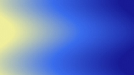 Fototapeta premium Vibrant blue and yellow gradient background, smooth color blend, abstract digital art, soft light transition, modern graphic design element for web and print projects