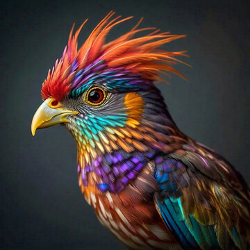 Oriental Birds Digital Art Collection