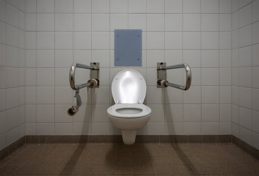 Germany, public toilet for disabled