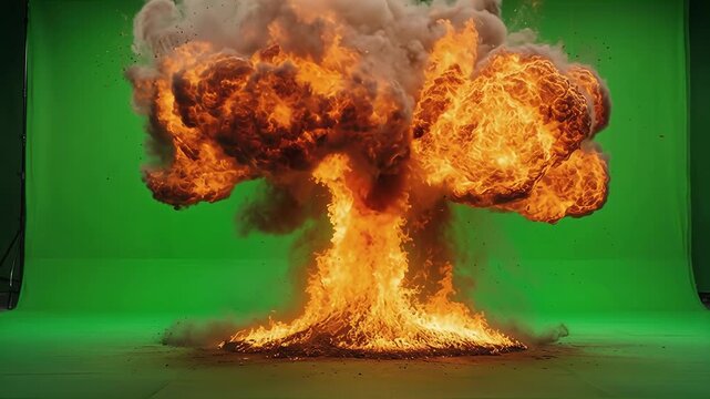 Explosive Fireball Erupts in a Controlled Environment
