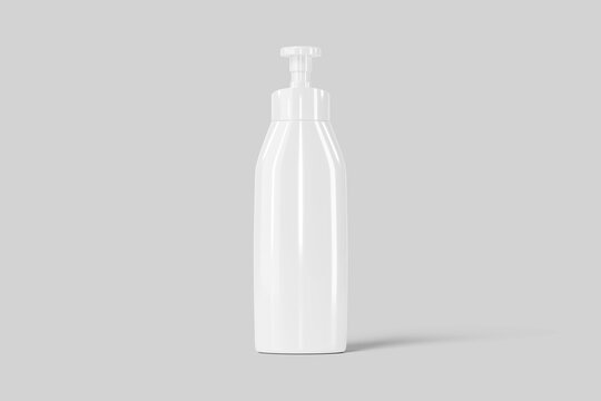 Blank  Shampoo Bottle Mockup