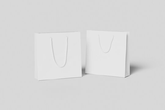 Blank  Shopping Bag Mockup