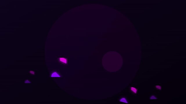 vibrant music note melody vector icon animation