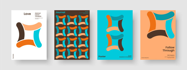 Obraz premium Modern Background Design. Isolated Report Layout. Geometric Poster Template. Business Presentation. Flyer. Book Cover. Banner. Brochure. Leaflet. Magazine. Brand Identity. Catalog. Newsletter