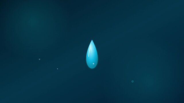 water drop liquid clean nature hydration icon