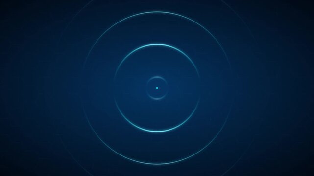 wireless wifi signal animation vibrant blue tech style