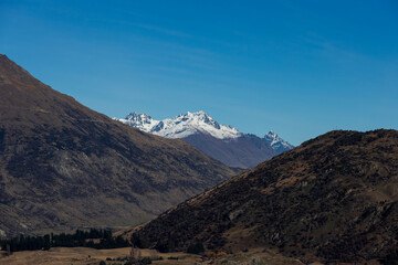 Fototapeta premium Beautiful landscape view of mountain in New Zealand.