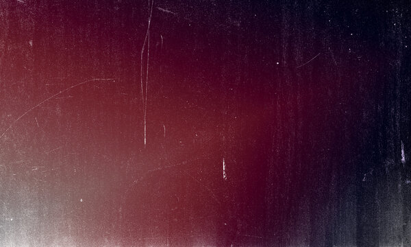 Dark vintage film texture overlay with scratches, dust, and grain for analog photography effects Background