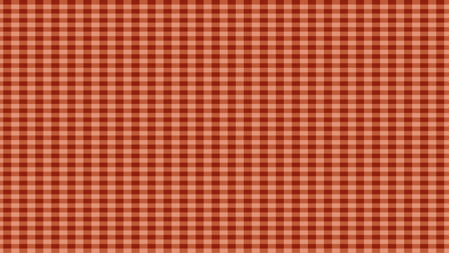 Gingham Muster Terrakotta & Eisblau nahtlos