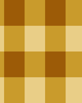 Gingham Muster Ocker & Fichtengr&uuml;n nahtlos