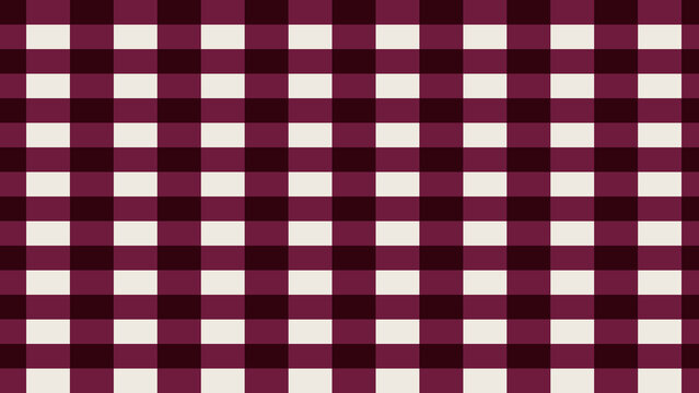 Gingham Muster Beere & Frostgr&uuml;n nahtlos