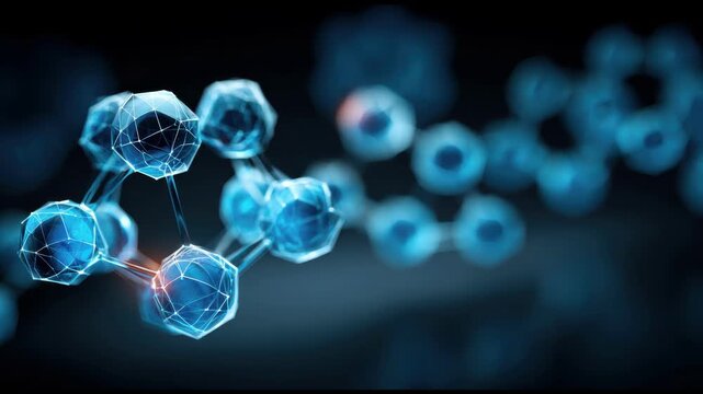 Generative Trend Node Seamless Loop Featuring AI Projecting Trend Intelligence Through Enterprise Predictive Analytics Network for Business Forecasting Background Video.