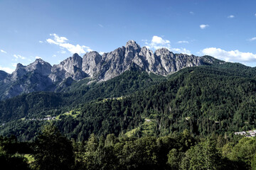 Fototapeta premium Panorama delle Dolomiti Bellunesi,Dolomiti, Belluno, Veneto,Italia