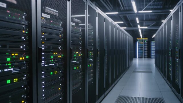 Modern enterprise data center server infrastructure