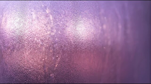 Sweet Lavender and Soft Magenta Washes on Frosted Glass for Calming Ambient Light Designs