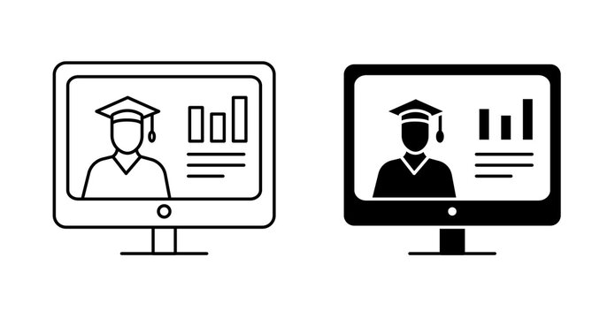 Student Dashboard Profile Icon for Online Education Portal