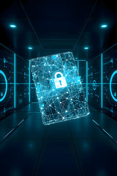 IT Passport Cyber Lock Concept