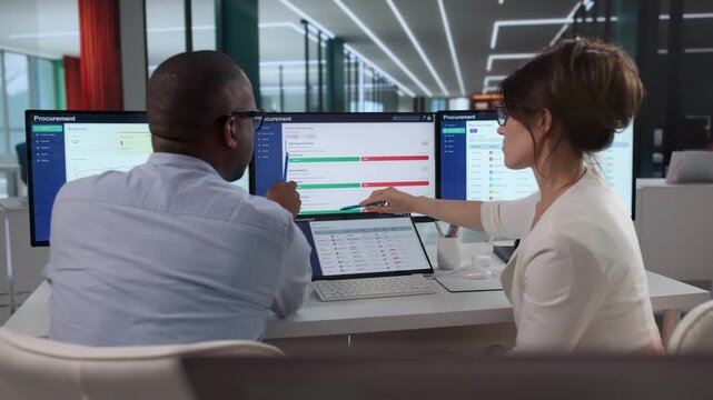 Procurement Manager And Analyst Discuss E-procurement Software